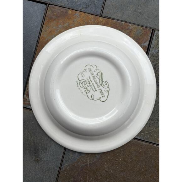 Vintage Currier and Ives 9” Round Serving Bowl Maple Sugaring Royal China - Picture 2 of 3